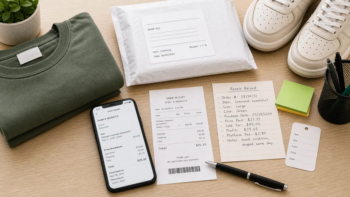 Depop Receipt for Resale: What You Need to Know