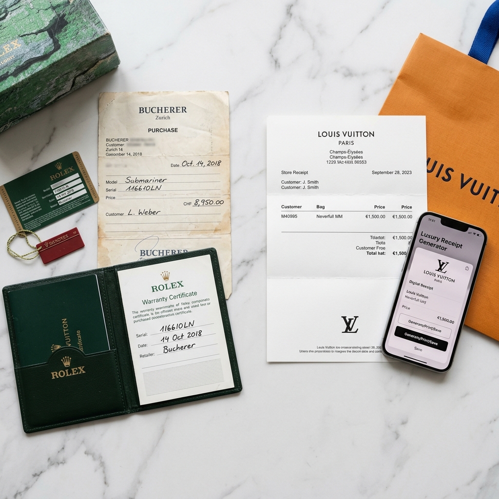 Gucci & Louis Vuitton Receipts: What They Look Like and How to Spot a Fake