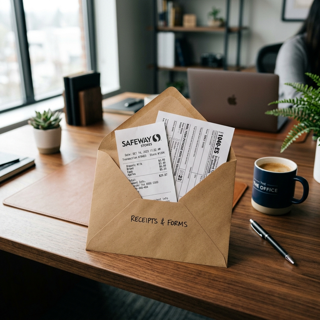 Grocery Receipt for Reimbursement