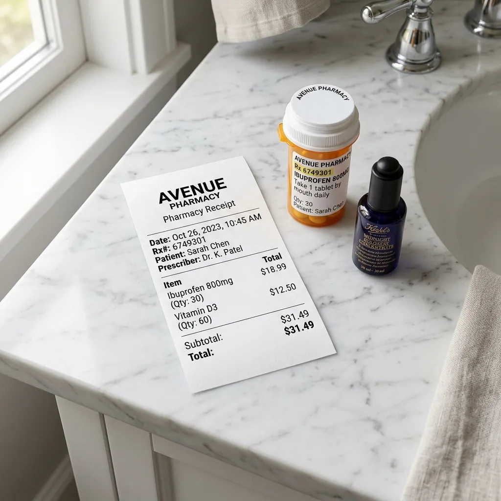 Pharmacy Receipt for FSA & HSA: What Your Form Needs