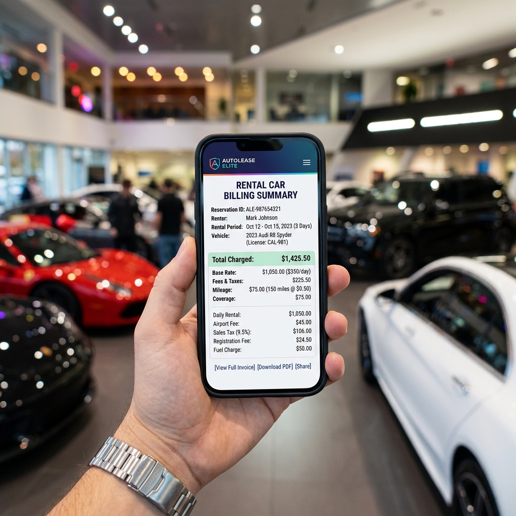 Avis Rental Car Receipt: What to Keep